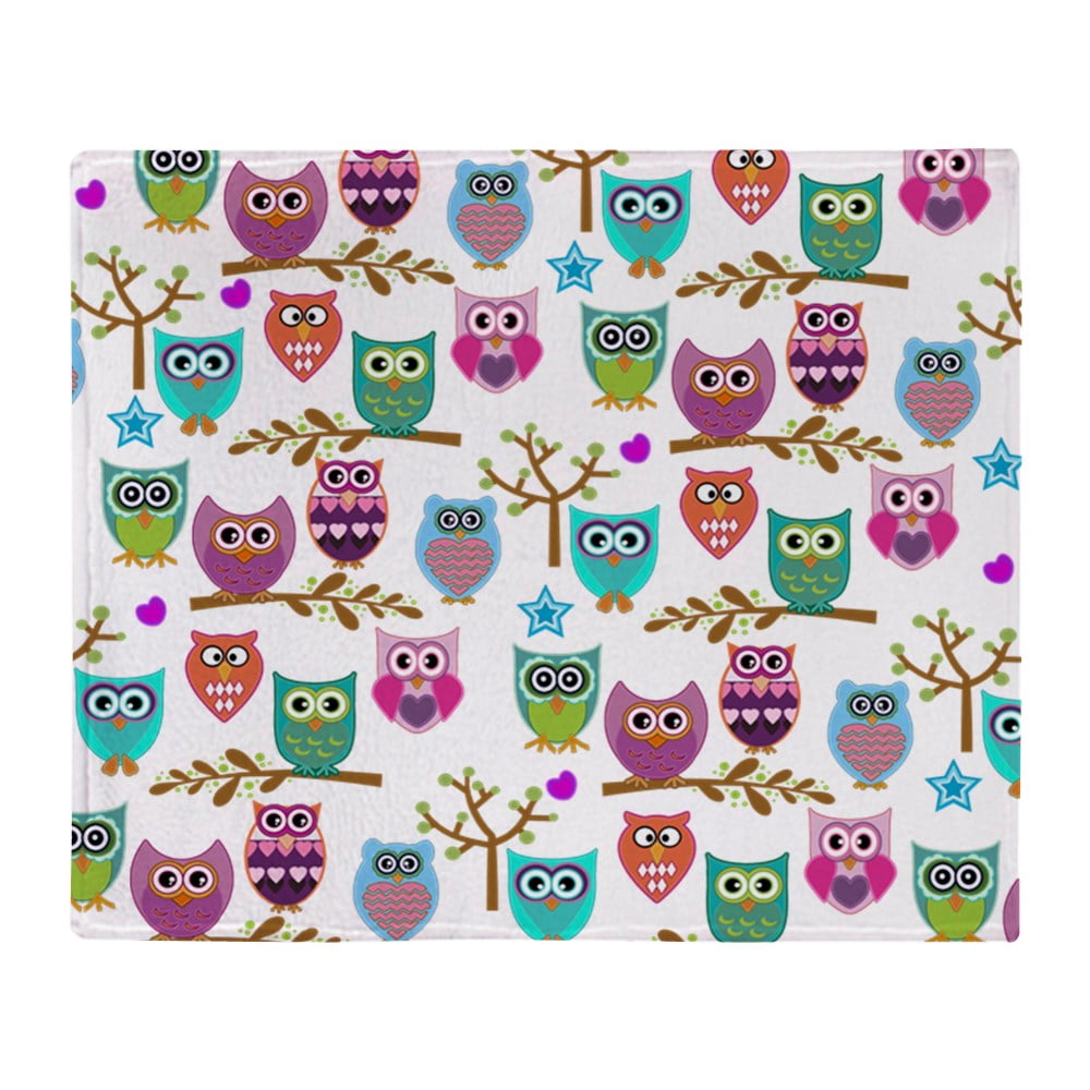 CafePress Owl Throw Blanket Soft Fleece Throw Blanket, 50"x60" Stadium Blanket