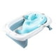 thumbnail image 2 of Juego de bañera para bebé, bandeja de ducha plegable para bebé, bañeras portátiles, bañera antideslizante con almohada para bebé, soporte de asiento ajustable para re, 2 of 13
