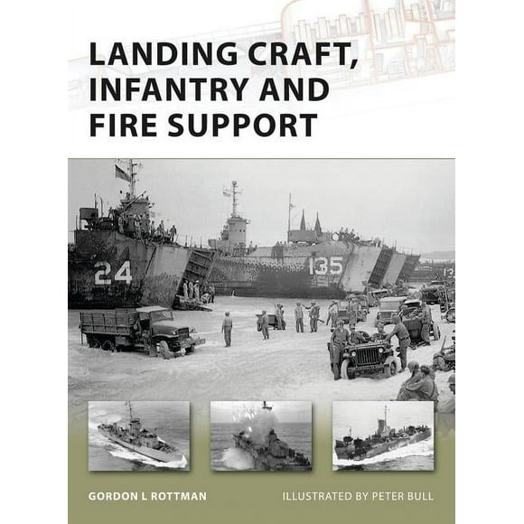 New Vanguard: Landing Craft, Infantry and Fire Support (Paperback)