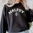 thumbnail image 4 of Malfoy Chandail en Molleton Maison Chandails en Molleton Academia Foncé Col Rond Chandail en Molleton Universitaire Unisexe Manches Longues Pull Automne Hiver Chandails à Capuchon, 4 of 4