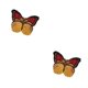 thumbnail image 1 of Minnieouse Hook Carpet Kit Butterfly Shaped Yarn Crochet DIY Rug Kit for Beginner Tipo 1 52 cm x 38 cm 2Conjunto, 1 of 1