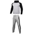 thumbnail image 2 of Aunavey Men's Casual Tracksuit Sweat Suit Running Jogging Athletic Sports Shirts and Pants Set, 2 of 5