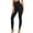Black-4X, variant on REALiKUN High Waisted Corset Leggings for Women - Waist Compression Shapewear for Women Workout Yoga Pants Black L