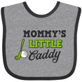 thumbnail image 3 of Inktastic Mommys Little Caddy with Golf Club and Ball Boys or Girls Baby Bib, 3 of 4