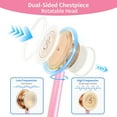 thumbnail image 7 of Scian Professional double-sided stethoscope with ear tips for use by clinical students, doctors, and nurses Pink, 7 of 7