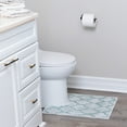 thumbnail image 1 of Sussexhome Toilet Mat - Machine Washable & Absorbent Bath Rugs for Bathroom Floor - Plush, Non Slip Bath Rug - Polyester & Cotton Bathroom Rugs with Printed Pattern Design - 20”x24" Bathroom Mats, 1 of 6