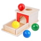thumbnail image 4 of Caja Montessori para bebés, caja de permanencia de objetos, juguetes de desarrollo para niños 4 bolas, 4 of 8