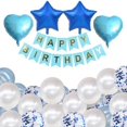 thumbnail image 1 of Adornos para fiesta de feliz cumpleaños oso de fresa globos Suministros para fiesta de cumpleaños, 1 of 1