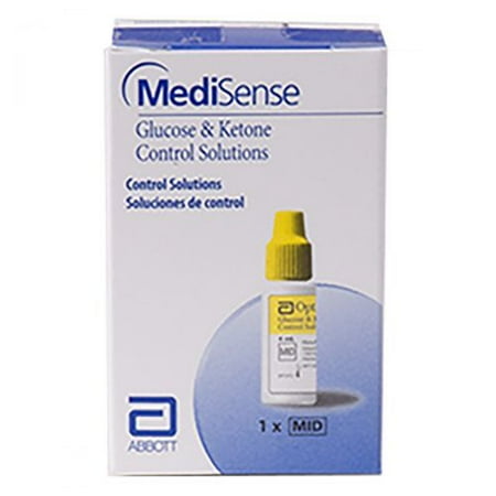 Abbott Medisense Glucose & Ketone Control Solution, 40Ml 1 Each