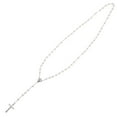 thumbnail image 4 of Collar de rosario, collar religioso, joyería para el cuello, collar de perlas decorativo, 4 of 8