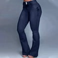 thumbnail image 2 of XFLWAM Bell Bottom Jeans for Women High Waisted Classic Flared Denim Pants Dark Blue XXL, 2 of 6