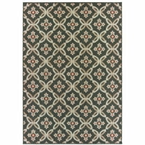 Avalon Home Lakeland Floral Lattice Indoor/Outdoor Area Rug