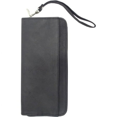 ZIPPERED PASSPORT/TICKET HOLDER