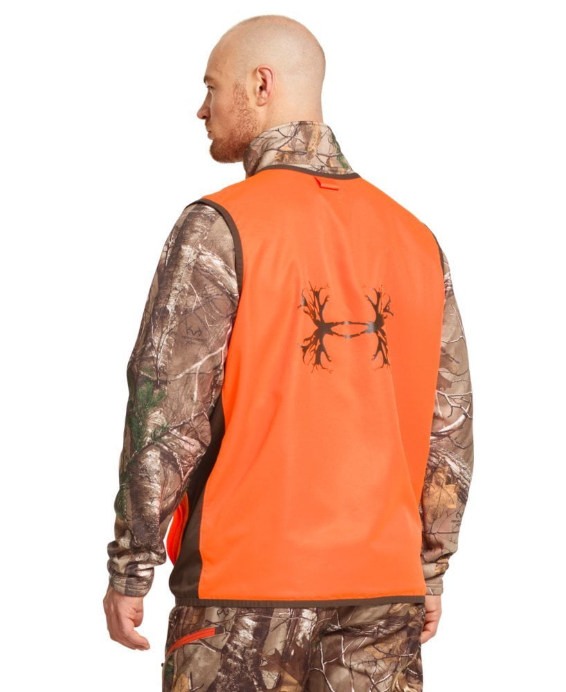 under armour orange vest