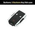 thumbnail image 3 of Unique Bargains 3 Buttons Keyless Entry Remote Fob Key Shell Case for Chevrolet Silverado 1500, 3 of 7