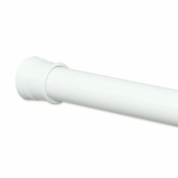 New Titan NeverRust Aluminum Adjustable Tension Shower Rod 41" 72" in