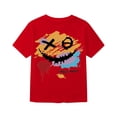 thumbnail image 5 of Boys Graphic Tees Under $10 Short Sleeve Shirts Casual Back to School Playwear Funny Cool #01 Red 12-13 Years, 5 of 6