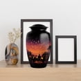 thumbnail image 4 of MUKTIVE Music Urns for Human Ashes Adult Man & Women, Large Black Urns for Human Ashes, Unique Memorial Urn for Male & Female, Decorative Funeral Urn for Grandfather & Grandmother, 10 Inch, 4 of 7