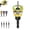 Gold, variant on Two-Flute Counterbore with Depth Stop, 4pcs Four-Flute Tapered Drill Bits and Adjustable Depth Stop Collar, for Woodworking, Cabinetry, DIY (Gold)