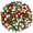 Christmas Theme, variant on Christmas Pom Poms Balls, 2000Pcs 1cm/0.4inch Red Green White Pompoms Pom Poms, Crafts Making DIY Holiday Christmas Decorations Supplies