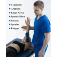 thumbnail image 3 of Reamphy Elbow Brace Comfortable Night Sleep, Cubital Tunnel Syndrome, Ulnar Nerve entrapment Relief Pain and Tendonitis, Arm Straightener Fit Men ＆ Women (Small Blue), 3 of 6