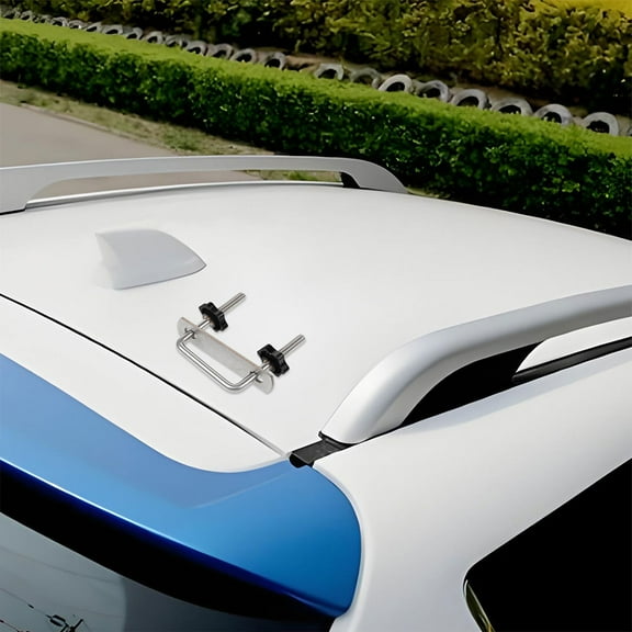 Masteelf Mounted Car Roof Rack Travel 10.00X7.00X2.50CM Silver