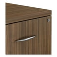 thumbnail image 3 of Alera 2 Drawers Vertical Lockable Filing Cabinet, Walnut, 3 of 8