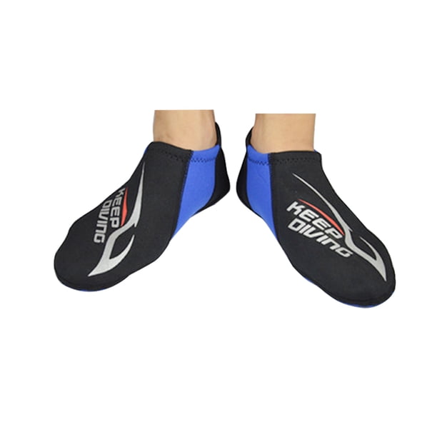 Mantenga el buceo DS-112 Calcetines de buceo de nylon Suministros de snorkeling Zapatos con tamaño múltiple Hombres Mujeres Protector submarino Cálido Riverside Azul 【M】 Scienceny OD003149-08
