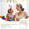 thumbnail image 3 of YSNOOWE Estante Para Huevos De Hogar Beige Con Grabado Decorativo Para Festival De Pascua, 3 of 6