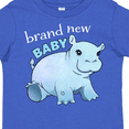 thumbnail image 4 of Inktastic Brand New Baby cute baby hippo Boys or Girls Toddler T-Shirt, 4 of 5