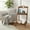 Brown, variant on Floor Flower Rack Plant Stand Storage Shelf, Multi-Tier Organizer Decorative Indoor Outdoor Display, Suitable for Living Room Balcony Garden Use