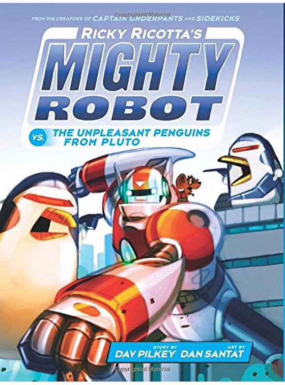 Pre-Owned Ricky Ricotta's Mighty Robot vs. the Unpleasant Penguins from Pluto (Ricky Ricotta's Mighty Robot #9): Volume 9 Paperback