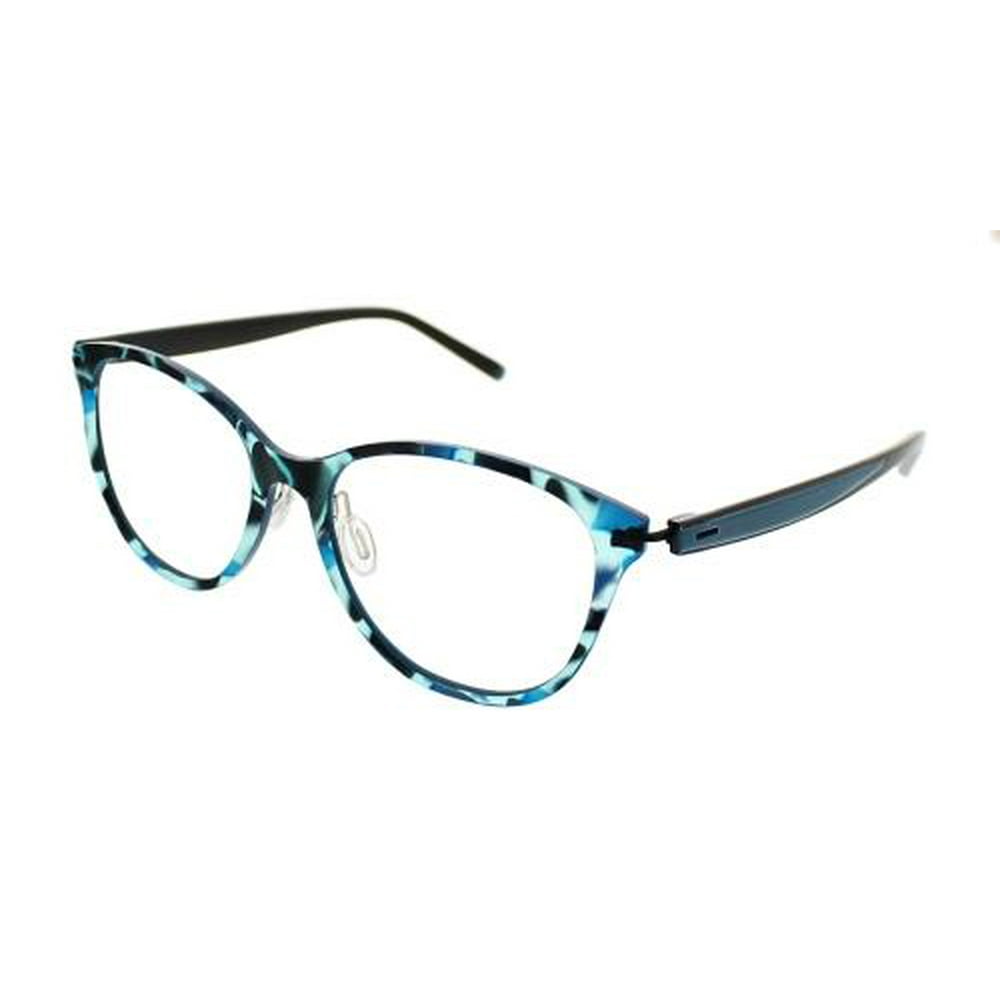 ASPIRE Eyeglasses LOYAL Teal Tortoise 53MM