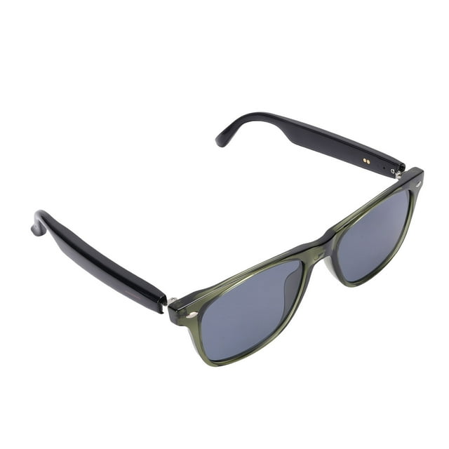 Lunettes Intelligentes à Commande Tactile, Lunettes de Soleil Audio avec Microphone et Haut-Parleur Intégrés, Lunettes de Soleil Intelligentes IA Étanches IP65, pour Sports de Plein Air, 168 Heures