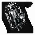 thumbnail image 4 of Playera de Star Wars para Caballero, con Estampados de Din Djarin y Baby Yoda con Frases Negro Talla CH, 4 of 4