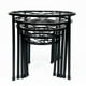 thumbnail image 5 of Paquete De 5 Soportes Para Plantas De Metal, Soporte Para Macetas De Esquina De Hierro Resistente A La CorrosióN, Soporte Redondo Para Exhibir Estante Para Plantas En Niveles, 5 of 6