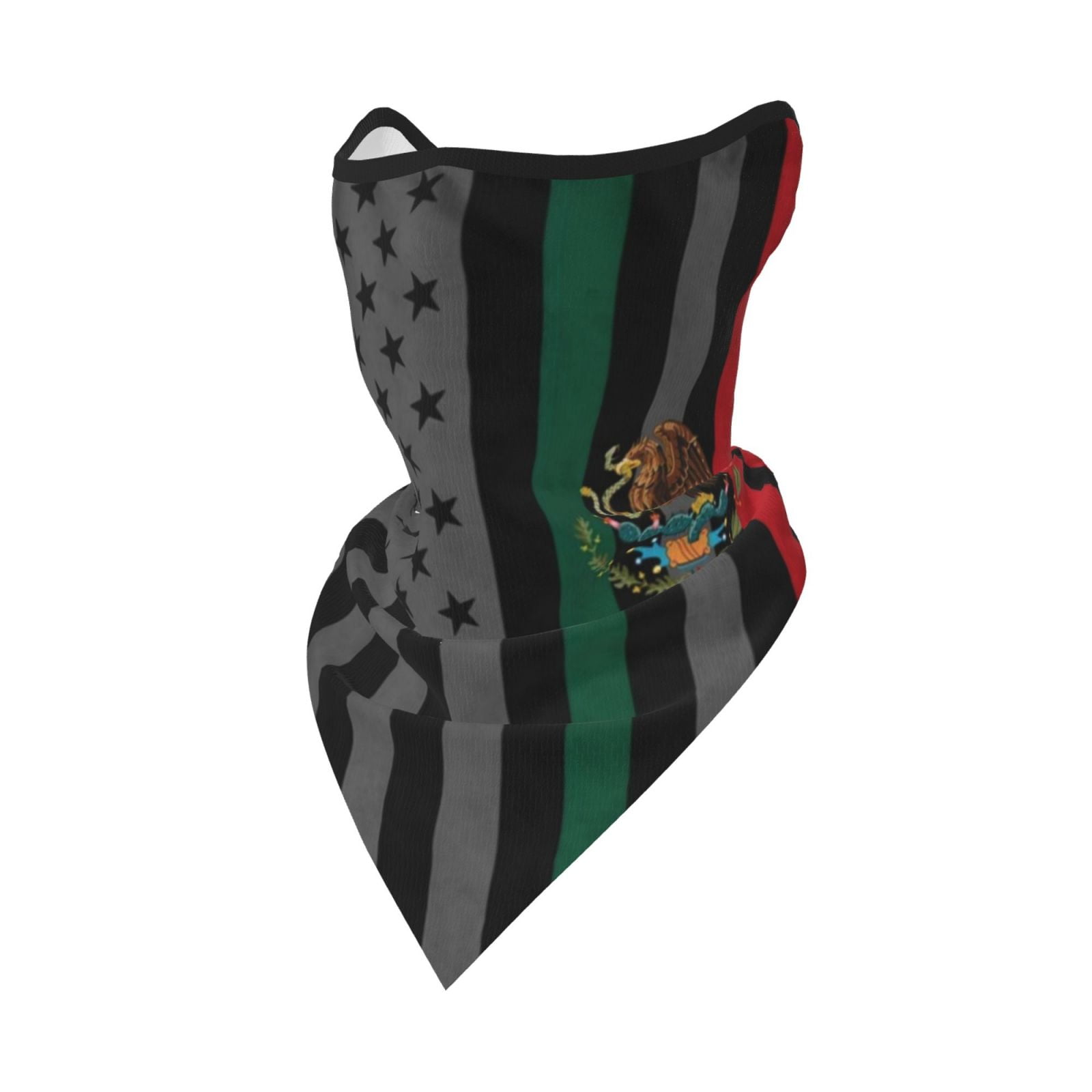 Cache-cou Multifonction Mexico – Imprimé Drapeau Michoacan – Tissu Respirant Ultra-doux – Pour Running, Vélo, Randonnée, Yoga - 7