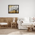 thumbnail image 2 of Stupell Industries Contemporary Bold Tree Trunk Graphic Art Jet Black Floating Framed Canvas Print Wall Art, Design by Kate Bennett, 2 of 6