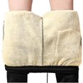 thumbnail image 3 of Men's Warm Sweatpants Sports Plush Winter, 3 of 5