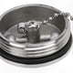thumbnail image 3 of Polished 316 Stainless Steel Boat Deck Fill Cap with Key for Marine Use, 3 of 4