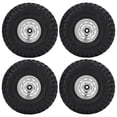 thumbnail image 3 of RC Wheel, RC Car Tires Stable Driving Experience With Metal Rims For 1/10 RC Car Silver, 3 of 8