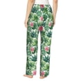 thumbnail image 3 of Goofa Succulents 1 Printed Soft Pajama Pants for Women, Wide Leg Comfy Casual Lounge Yoga Pants-Large, 3 of 9