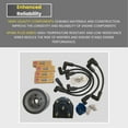 thumbnail image 4 of Tune Up Kit for Mercruiser 3.0L Engines with Delco Est Wires Spark Plugs Cap Rotor Oil Filter by FASWORX, 4 of 4