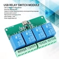 thumbnail image 5 of BIMZUC DC 36V HID USB Control Switch Relay Module Drive Free Computer PC Control Relay Module Expansion Board, 5 of 9