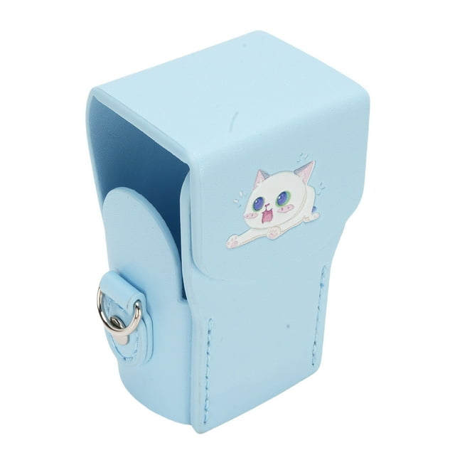 Protecteur d'Objectif de Caméra, Housse de Protection Anti-Collision avec Lanière pour Voyage Noir, Bleu, Rose