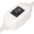 thumbnail image 3 of Cable de Extensión Ignífugo Portátil Blanco Durable con Interruptor de Encendido y Apagado, 3 of 9