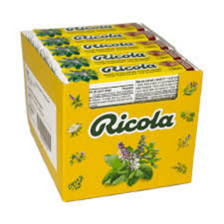 RICOLA Original Herb Honey Drops Made With Swiss Alpine Herbs Cough Suppressant Oral Anesthetic, 9 Drops, 20 Count 180 Total Count