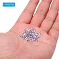 thumbnail image 4 of Uxcell 1440Pcs Glass Diamante Rhinestone, Man Made Gems AB Light Pink 1.3-1.4 mm, 4 of 6