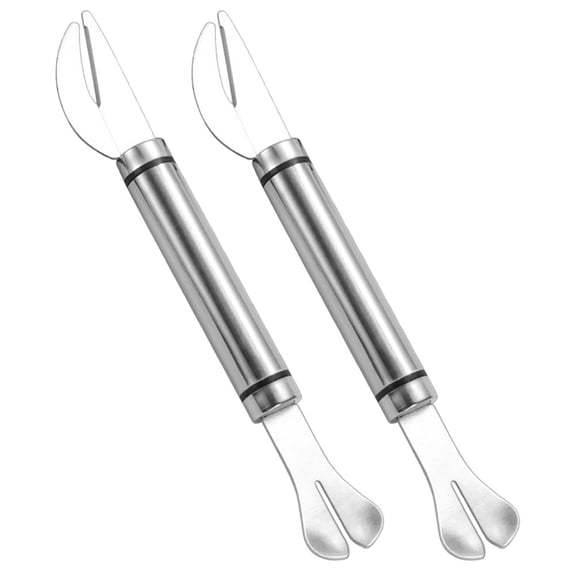 STOBOK 2Pcs Quick Shrimp Tool Stainless Steel for Kitchen Utensil