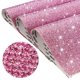 thumbnail image 1 of Hot Bling Crystal Rhinestones Sticker DIY Car Decoration Sticker Self-Adhesive Glitter Gem Stickers for Car and Gift Decorationsblue12X20CM He Qiyong unisex, 1 of 1